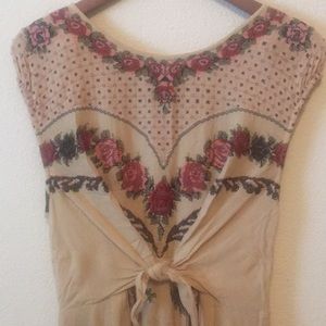 Free People New Romantics Embroidered Dress - Sz 4